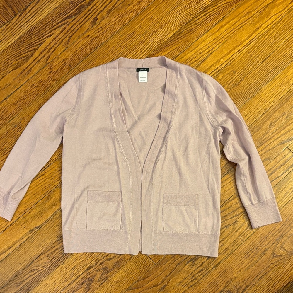 J. Crew Light Purple/ ballet pink  Women's Cardigan! Perfect for everyday